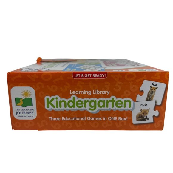 Lets Get Ready! Learning Library Kindergarten Educational Game Set Complete - Picture 7 of 7